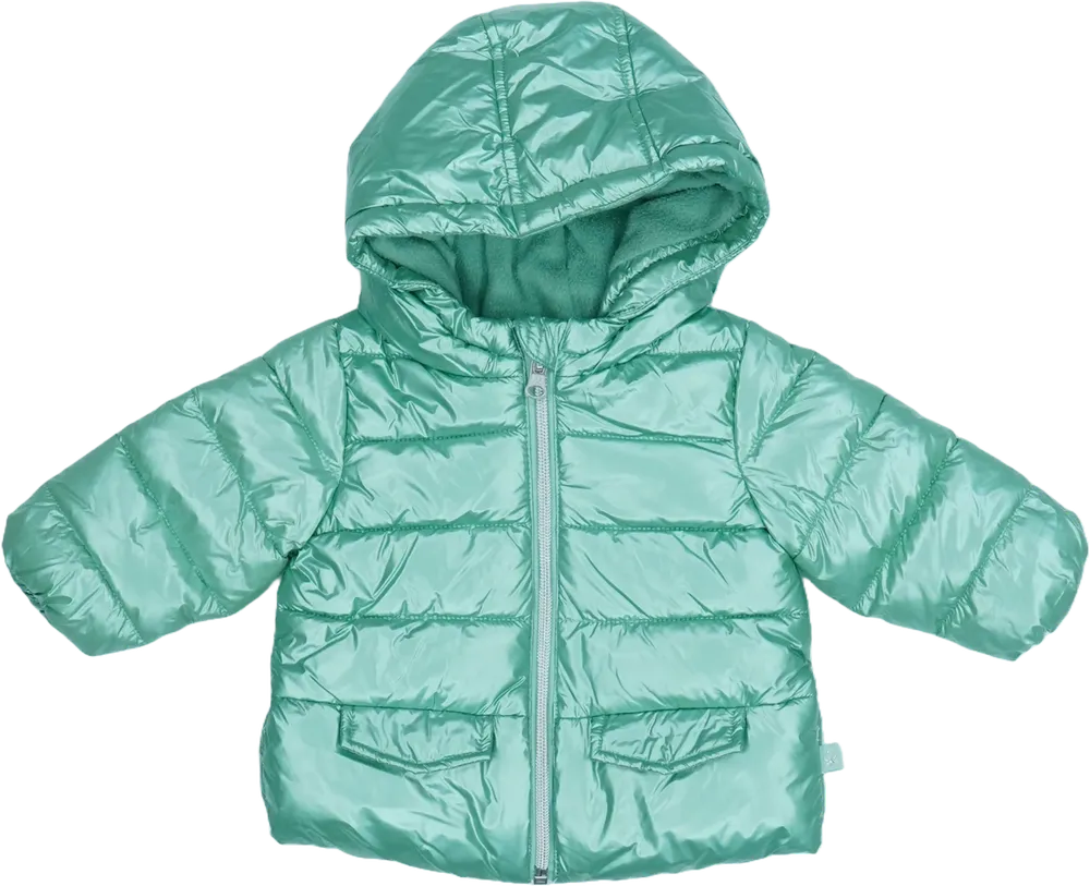 Zöld Benetton Télikabát EU 74 / UK 6-9 hónap / US 6-9 hónap