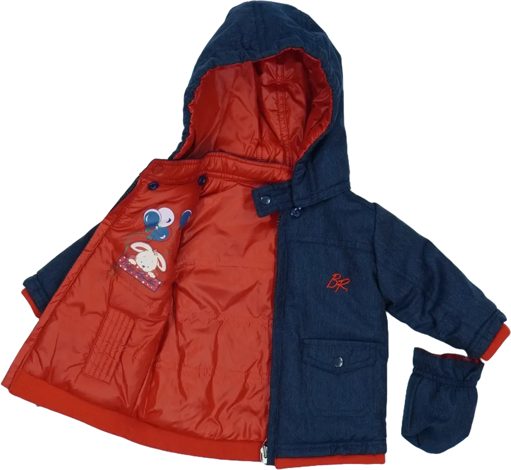 Kék Rosalita Átmeneti kabát EU 68 / UK 3-6 hónap / US 3-6 hónap