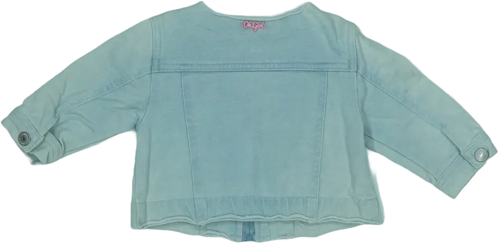 Kék Overkids Farmerdzseki EU 62 / UK 0-3 hónap / US 0-3 hónap