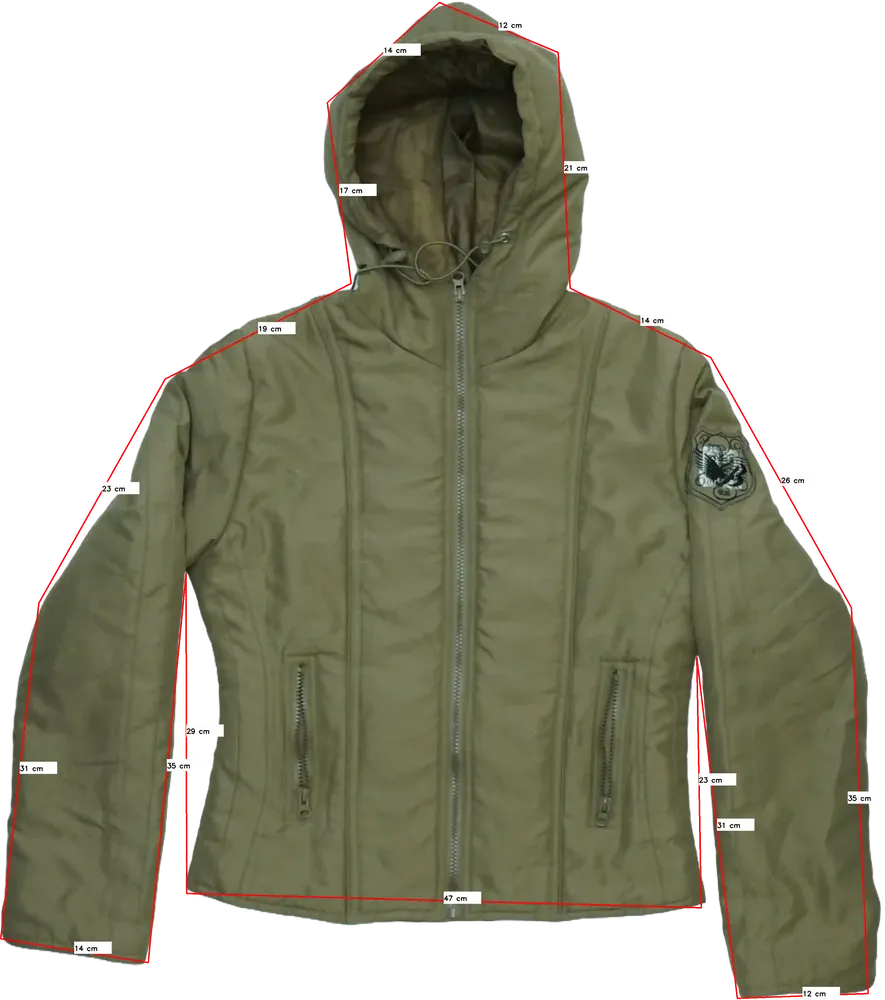 Zöld Clockhouse Télikabát EU 36