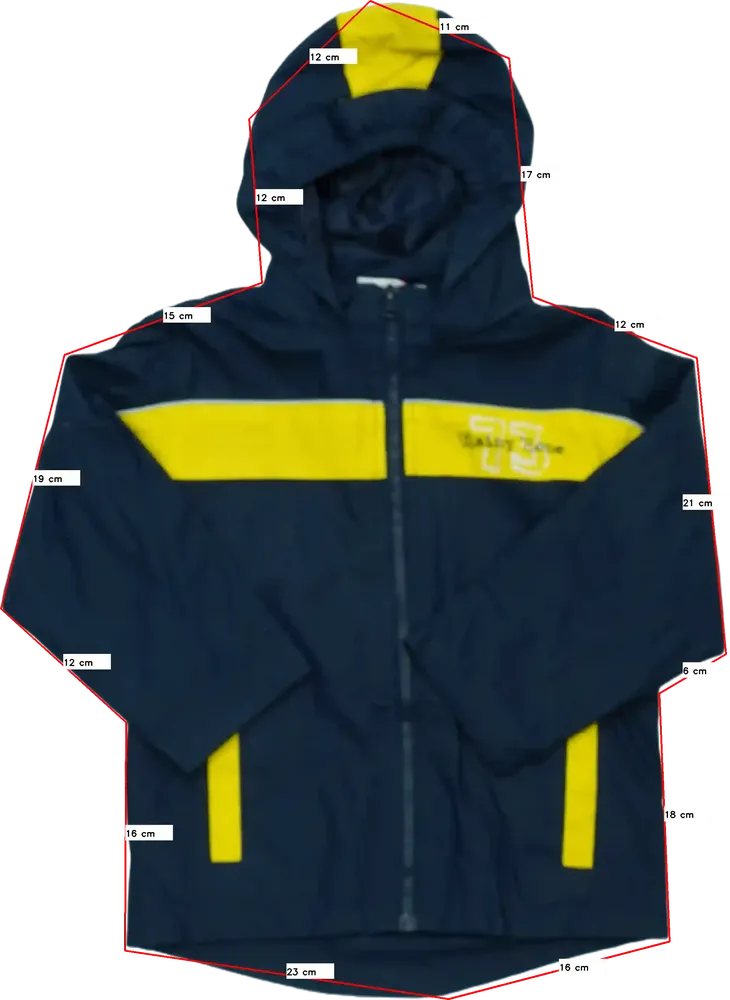 Kék Berti Esőkabát EU 110 / UK 5 év / US 5 év/XS