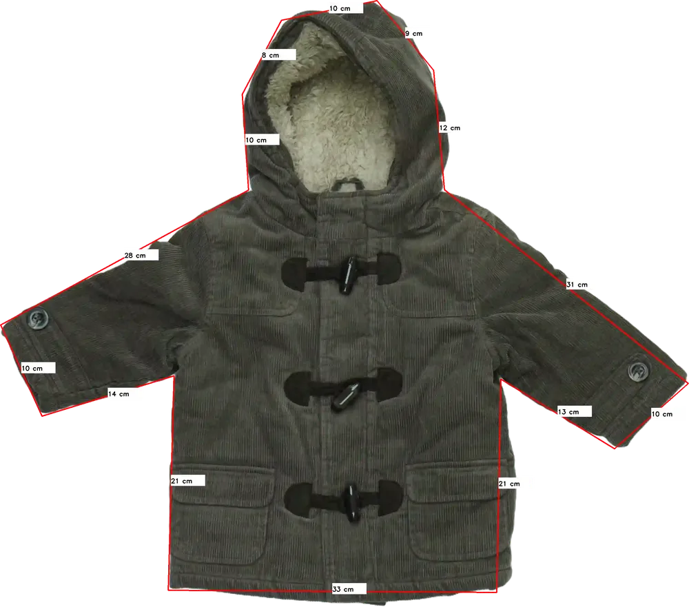 Barna TU Átmeneti kabát EU 80 / UK 9-12 hónap / US 12 hónap