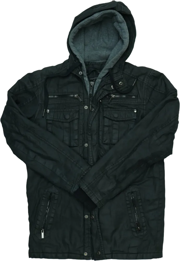 Fekete CoolCat Átmeneti kabát EU 164 / UK 14 év / US 14 év/XL