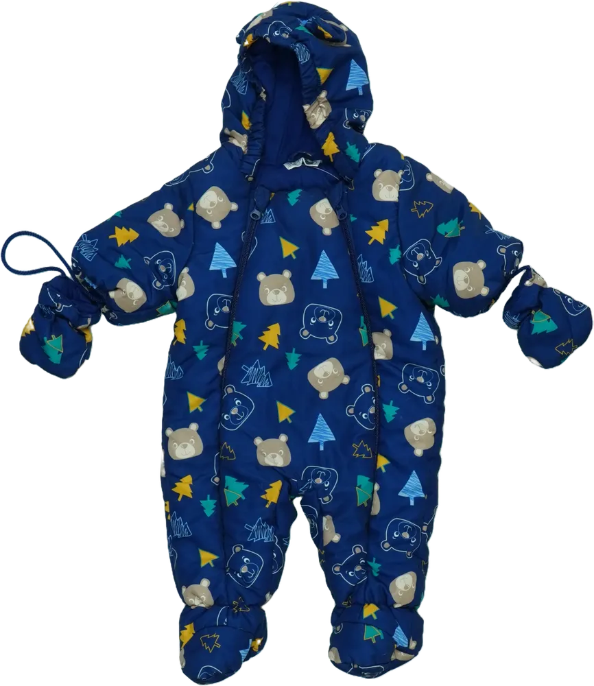 Kék Ergee Baby overál EU 62 / UK 0-3 hónap / US 0-3 hónap