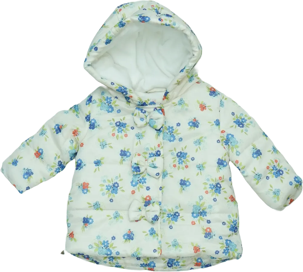 Fehér BlueZoo Télikabát EU 74 / UK 6-9 hónap / US 6-9 hónap