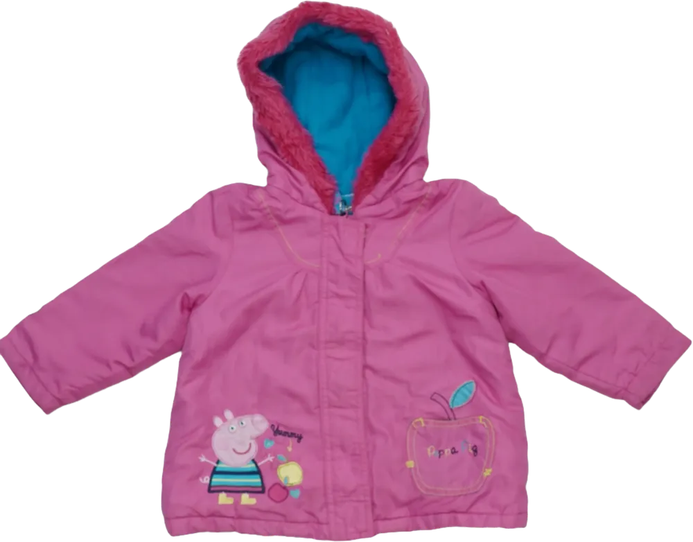 Rózsaszín Peppa Pig Télikabát EU 92 / UK 2 év / US 2T