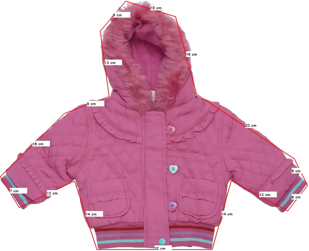 Rózsaszín Adams Kids Télikabát EU 62 / UK 0-3 hónap / US 0-3 hónap