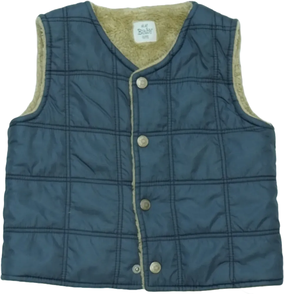 Kék H&amp;M Mellény EU 80 / UK 9-12 hónap / US 12 hónap