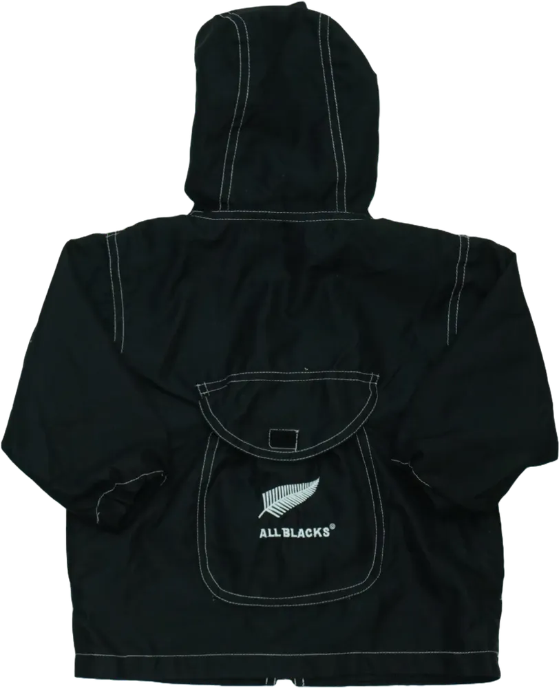 Fekete All Blacks Széldzseki EU 92 / UK 2 év / US 2T