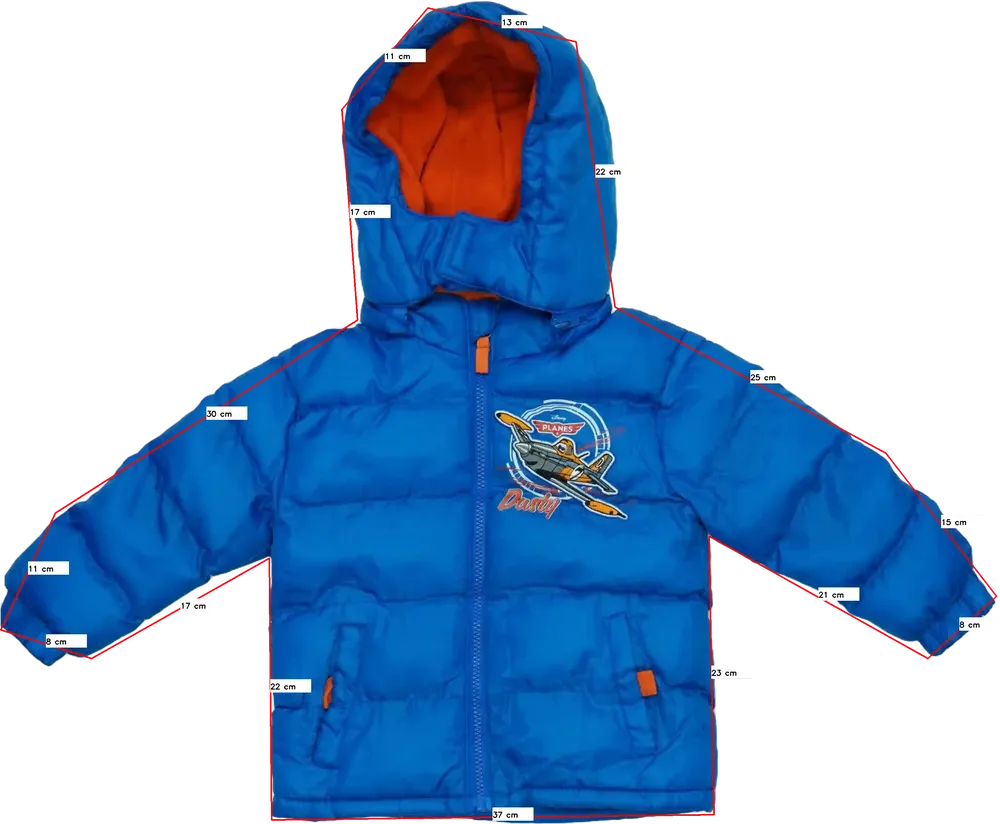 Kék Disney Télikabát EU 98 / UK 3 év / US 3T