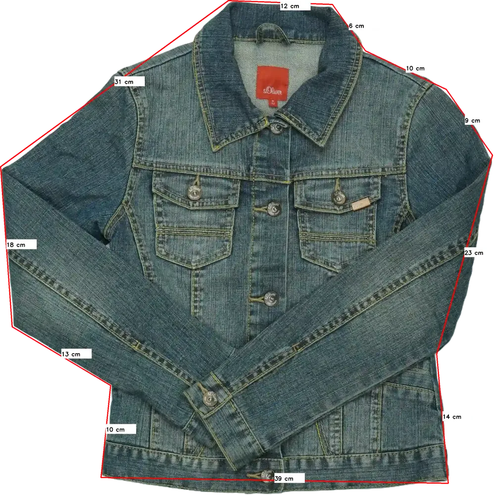 Kék S.Oliver Farmerdzseki EU 152 / UK 12 év / US 12 év/L