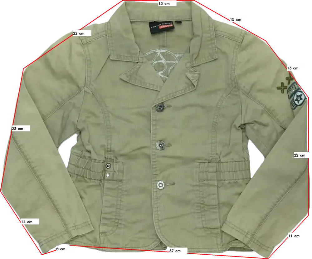 Barna Salty Dog Farmerdzseki EU 128 / UK 8 év / US 8 év/M