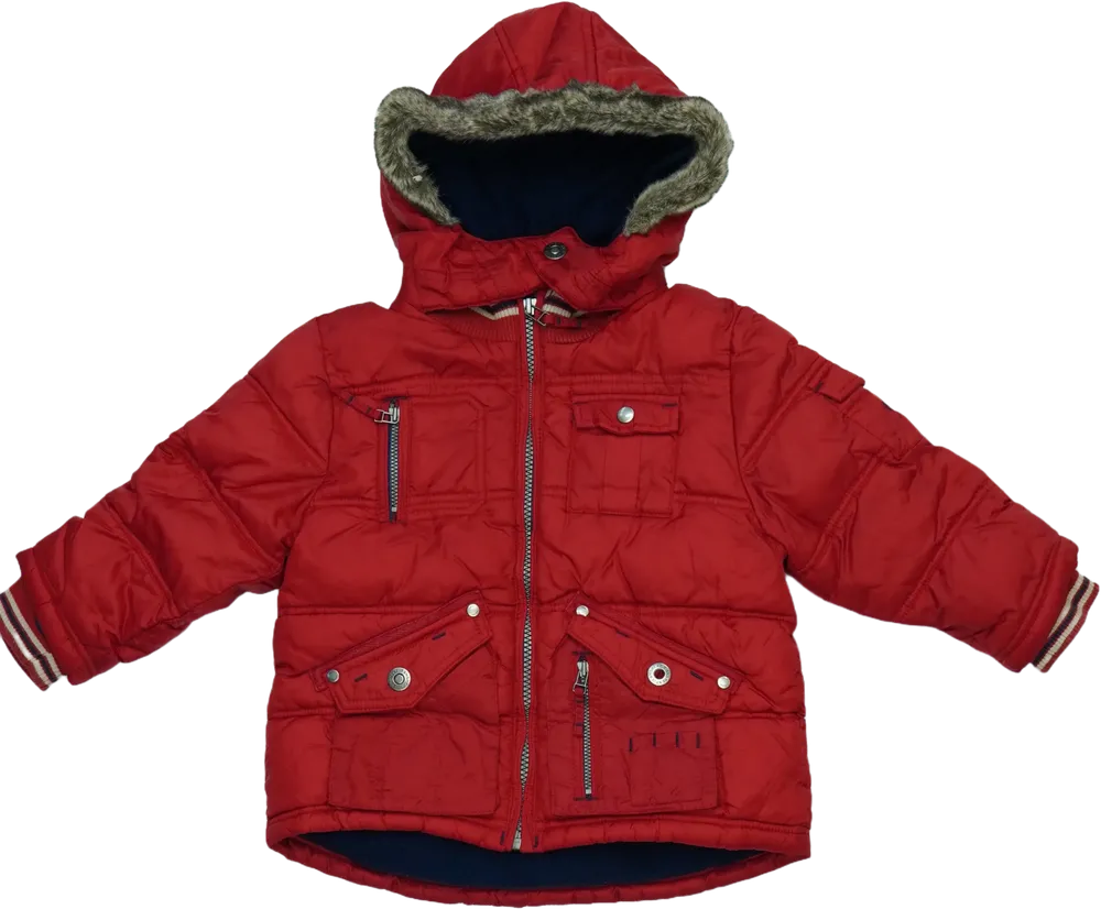 Piros Next Télikabát EU 98 / UK 3 év / US 3T