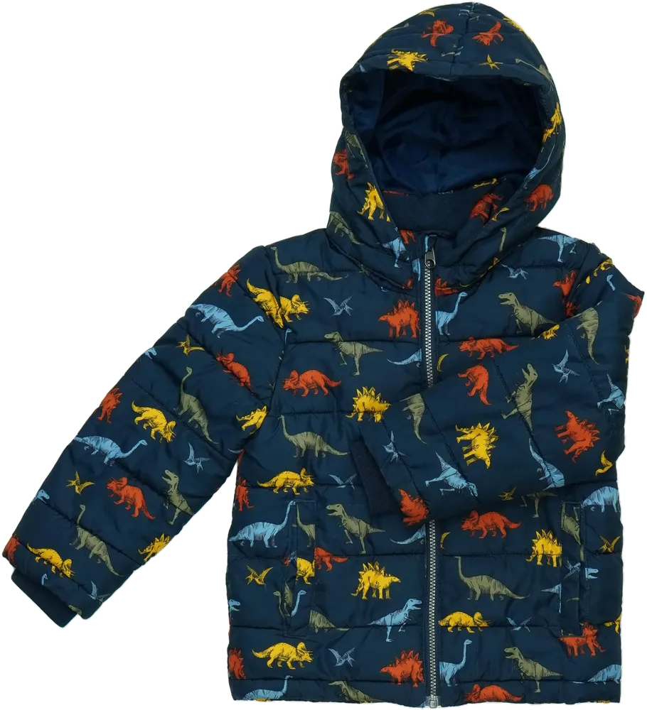 Kék H&amp;M Télikabát EU 116 / UK 6 év / US 6 év/S