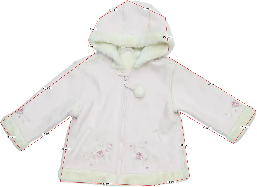 Rózsaszín Ladybird Átmeneti kabát EU 92 / UK 2 év / US 2T