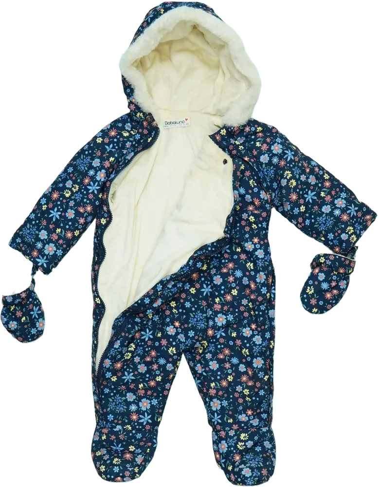 Kék Babaluno Baby Baby overál EU 74 / UK 6-9 hónap / US 6-9 hónap