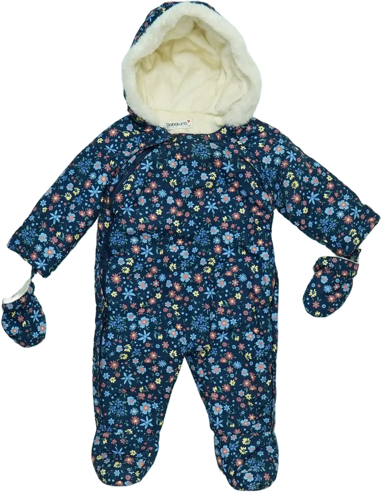 Kék Babaluno Baby Baby overál EU 74 / UK 6-9 hónap / US 6-9 hónap