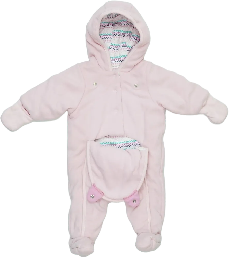 Rózsaszín M&amp;Co. Baby overál EU 62 / UK 0-3 hónap / US 0-3 hónap