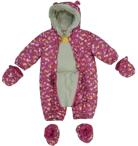 Rózsaszín Juventus Baby overál EU 74 / UK 6-9 hónap / US 6-9 hónap