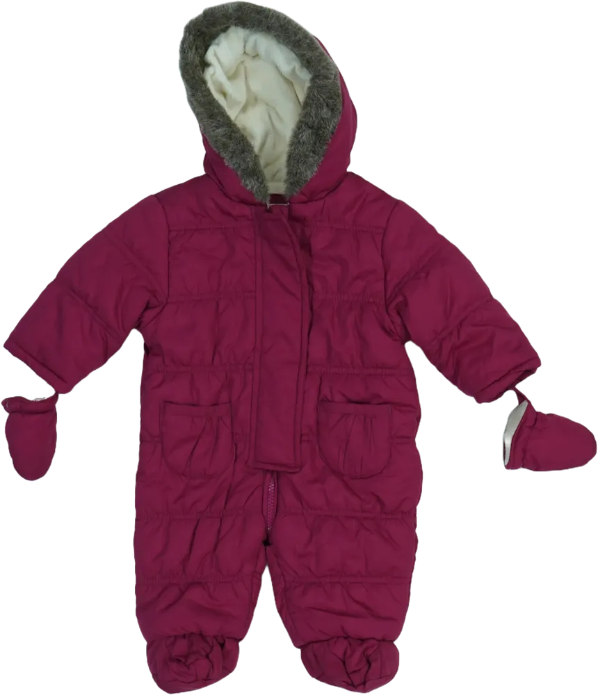 Rózsaszín John Lewis Baby overál EU 62 / UK 0-3 hónap / US 0-3 hónap