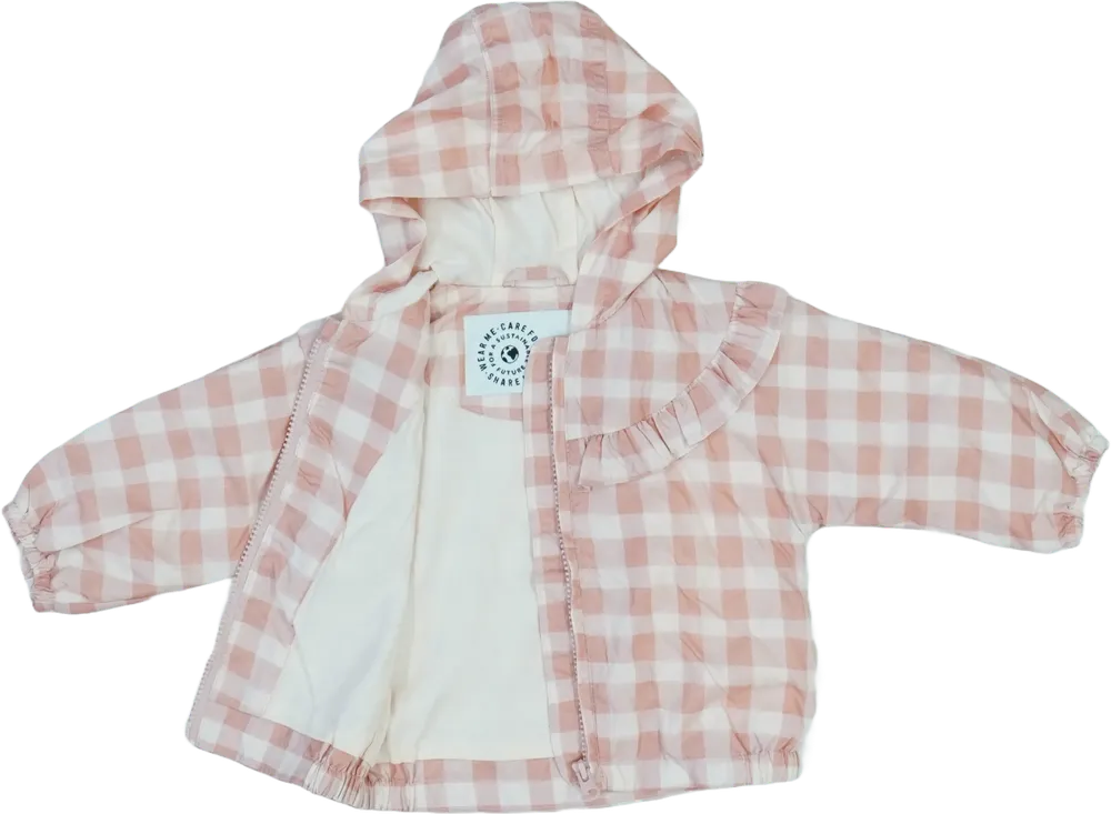 Rózsaszín George Széldzseki EU 74 / UK 6-9 hónap / US 6-9 hónap