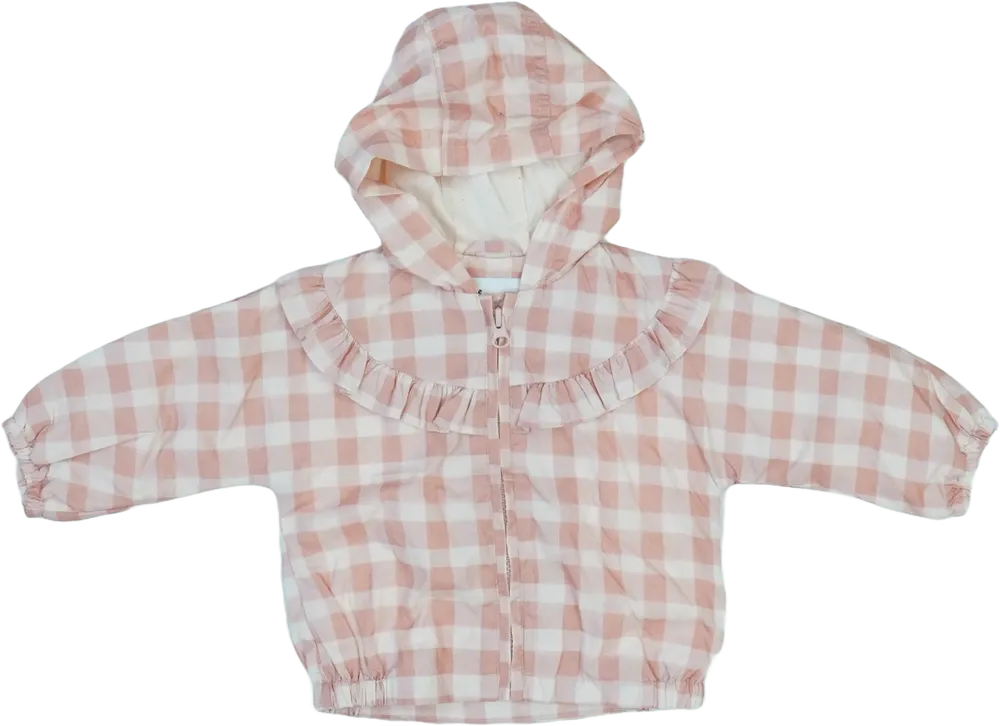 Rózsaszín George Széldzseki EU 74 / UK 6-9 hónap / US 6-9 hónap