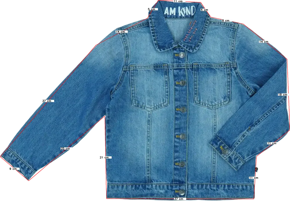 Kék George Farmerdzseki EU 122 / UK 7 év / US 7 év/M