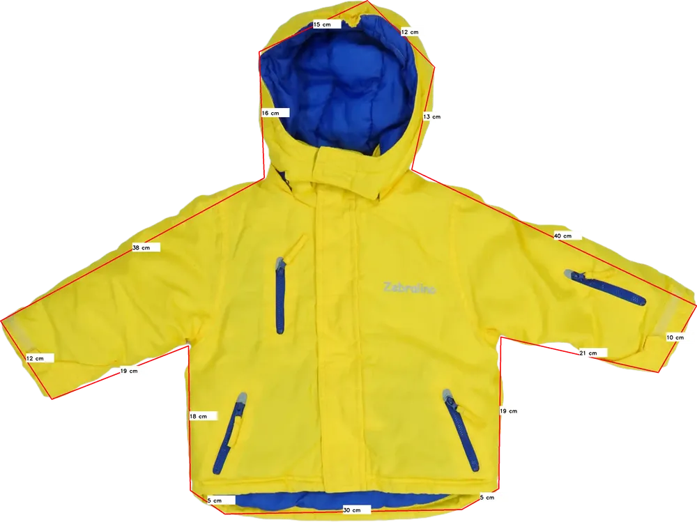 Sárga Egyéb Télikabát EU 92 / UK 2 év / US 2T