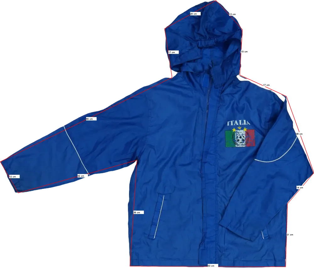 Kék Egyéb Átmeneti kabát EU 164 / UK 14 év / US 14 év/XL