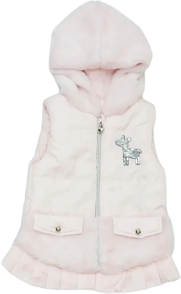 Rózsaszín Cutie Couture Mellény EU 92 / UK 2 év / US 2T