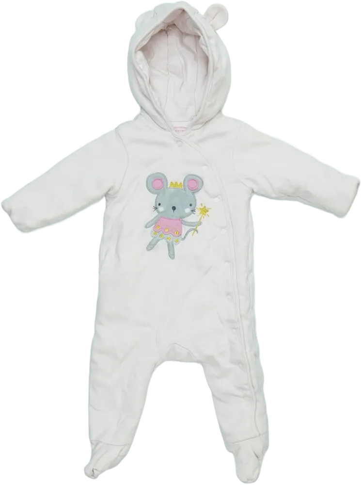 Rózsaszín BlueZoo Baby overál EU 74 / UK 6-9 hónap / US 6-9 hónap