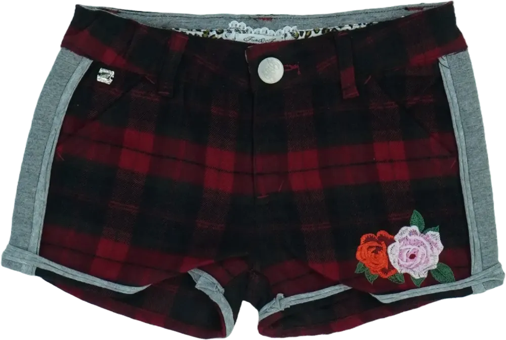 Piros Fun&amp;Fun Rövidnadrág EU 122 / UK 7 év / US 7 év/M