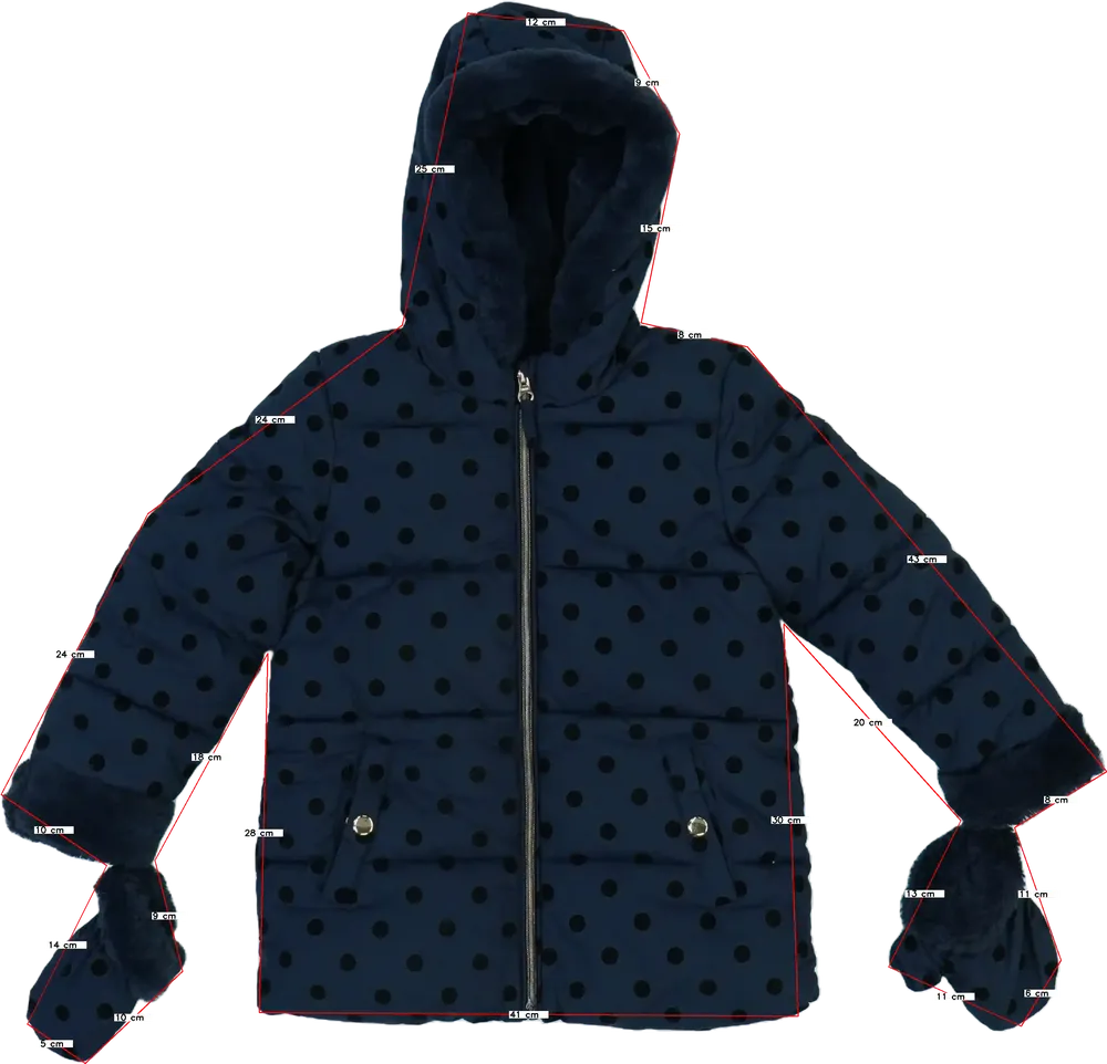 Kék George Télikabát EU 116 / UK 6 év / US 6 év/S