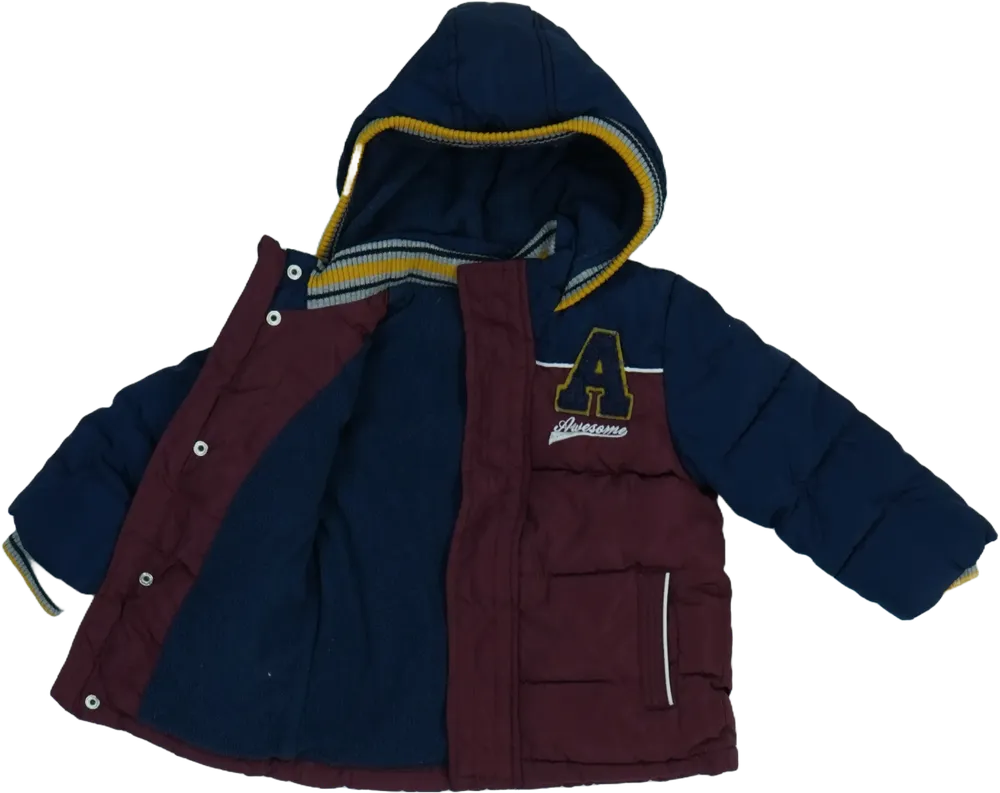 Bordó Matalan Télikabát EU 80 / UK 9-12 hónap / US 12 hónap