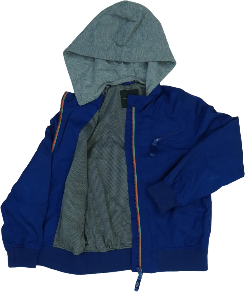 Kék Charles Vögele Átmeneti kabát EU 128 / UK 8 év / US 8 év/M