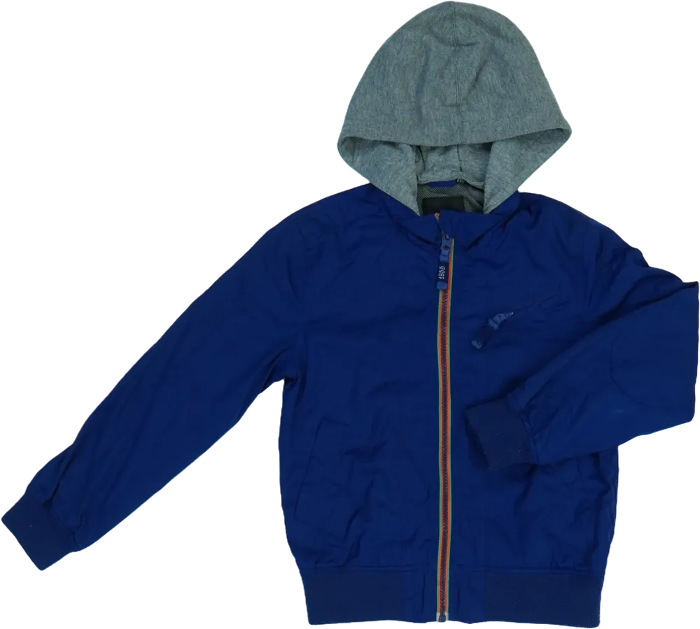 Kék Charles Vögele Átmeneti kabát EU 128 / UK 8 év / US 8 év/M