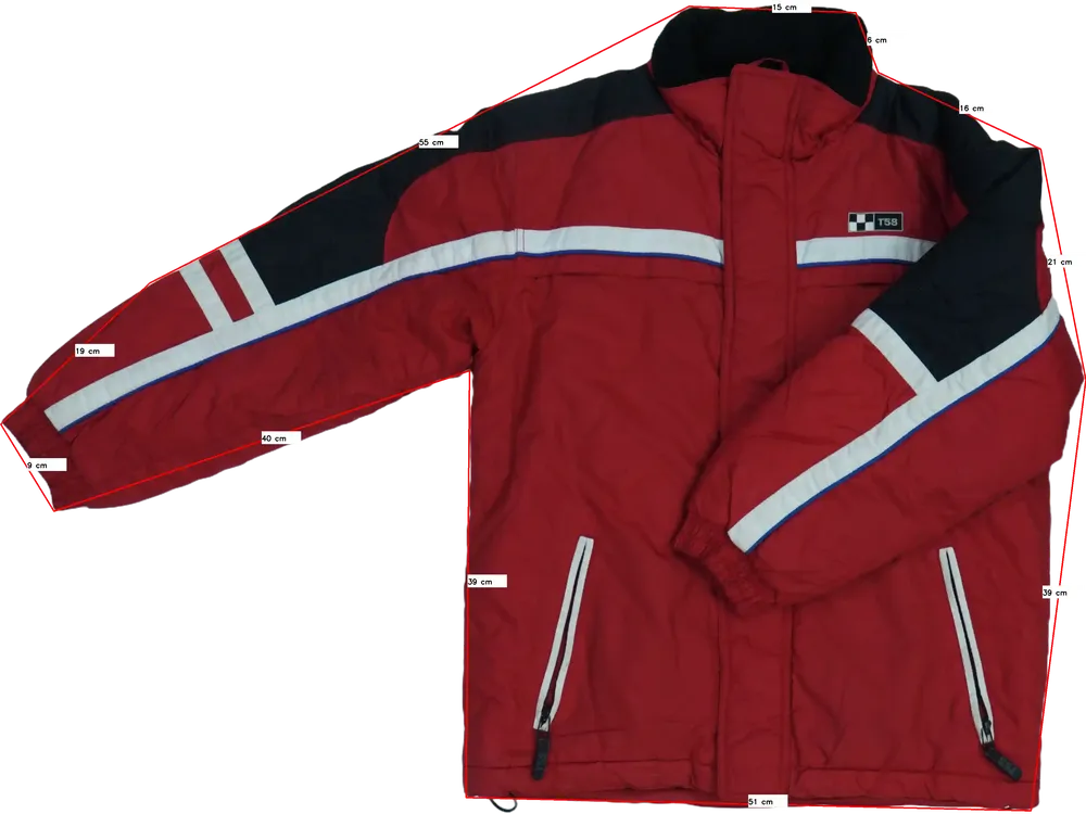 Piros Egyéb Télikabát EU 152 / UK 12 év / US 12 év/L