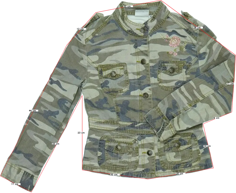 Terepszínű Egyéb Dzseki EU 140 / UK 10 év / US 10 év/L