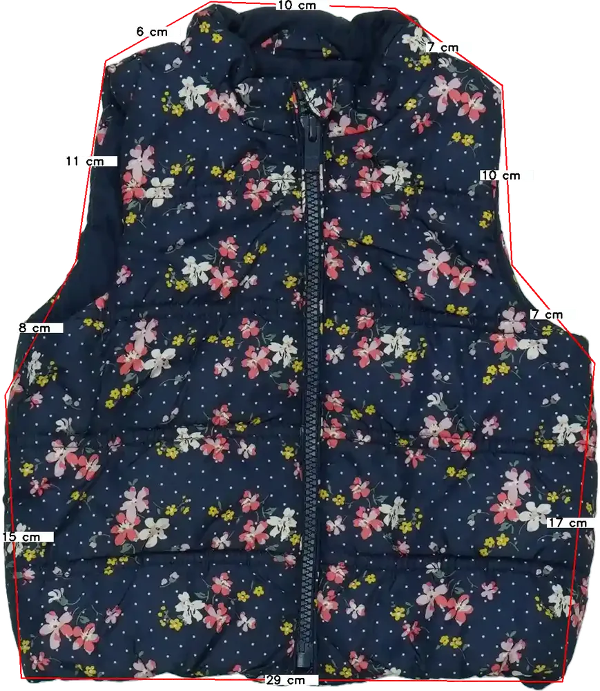 Kék GAP Mellény EU 92 / UK 2 év / US 2T