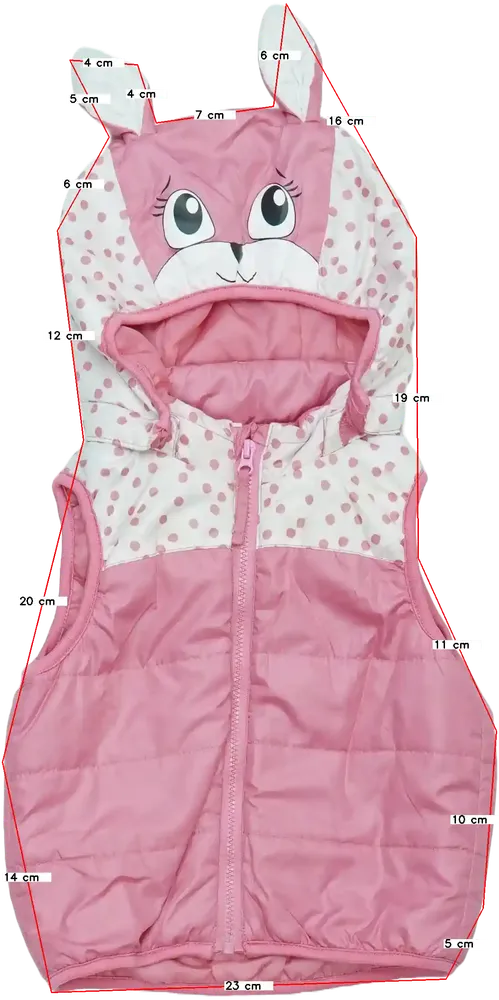 Rózsaszín Disney Mellény EU 74 / UK 6-9 hónap / US 6-9 hónap