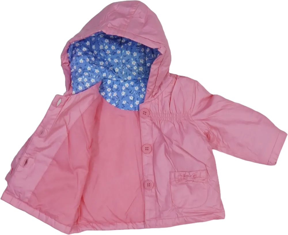 Rózsaszín Dunnes Átmeneti kabát EU 68 / UK 3-6 hónap / US 3-6 hónap