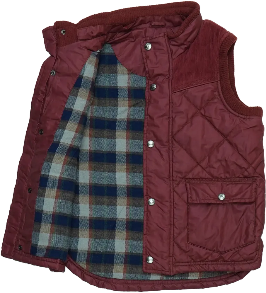 Bordó Debenhams Mellény EU 140 / UK 10 év / US 10 év/L