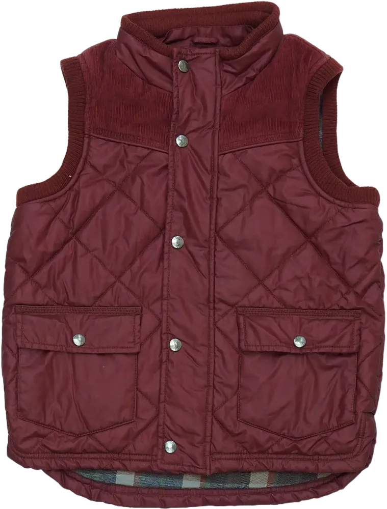 Bordó Debenhams Mellény EU 140 / UK 10 év / US 10 év/L