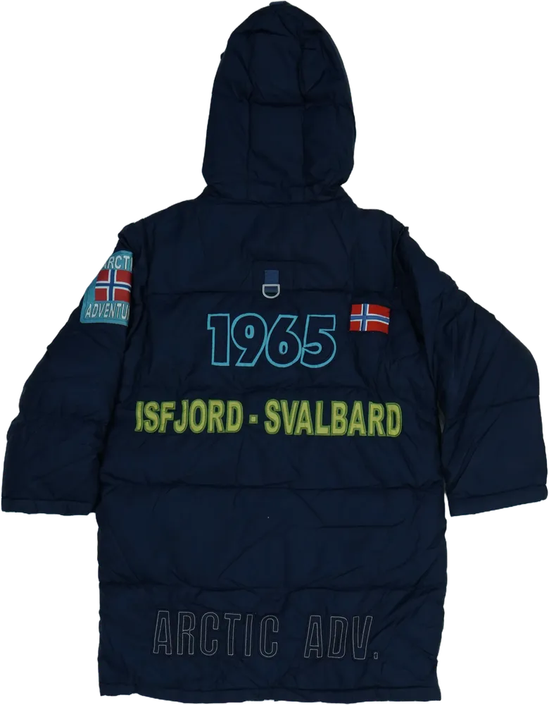 Kék Benetton Télikabát EU 140 / UK 10 év / US 10 év/L