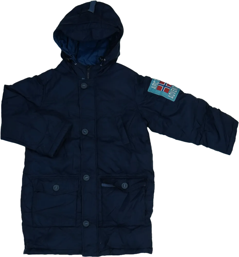 Kék Benetton Télikabát EU 140 / UK 10 év / US 10 év/L