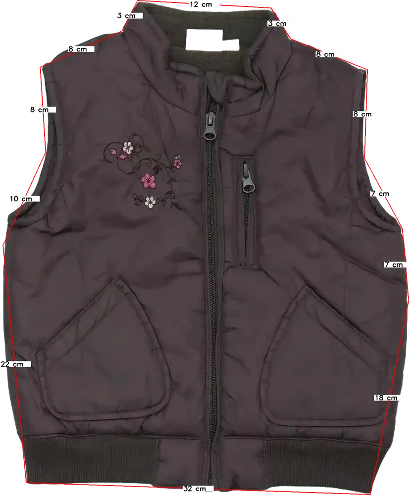 Barna Impidimpi Mellény EU 104 / UK 4 év / US 4T/XS