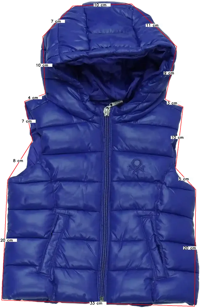 Lila Benetton Mellény EU 92 / UK 2 év / US 2T