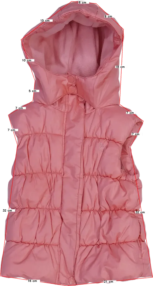 Rózsaszín Next Mellény EU 116 / UK 6 év / US 6 év/S