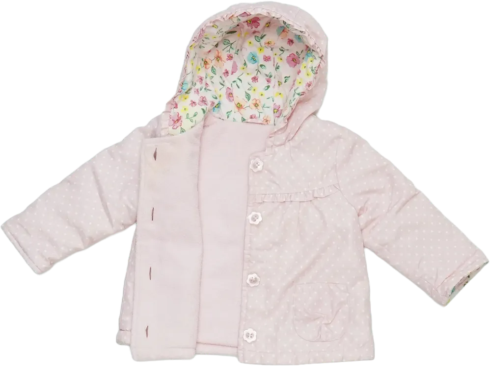 Rózsaszín George Télikabát EU 74 / UK 6-9 hónap / US 6-9 hónap