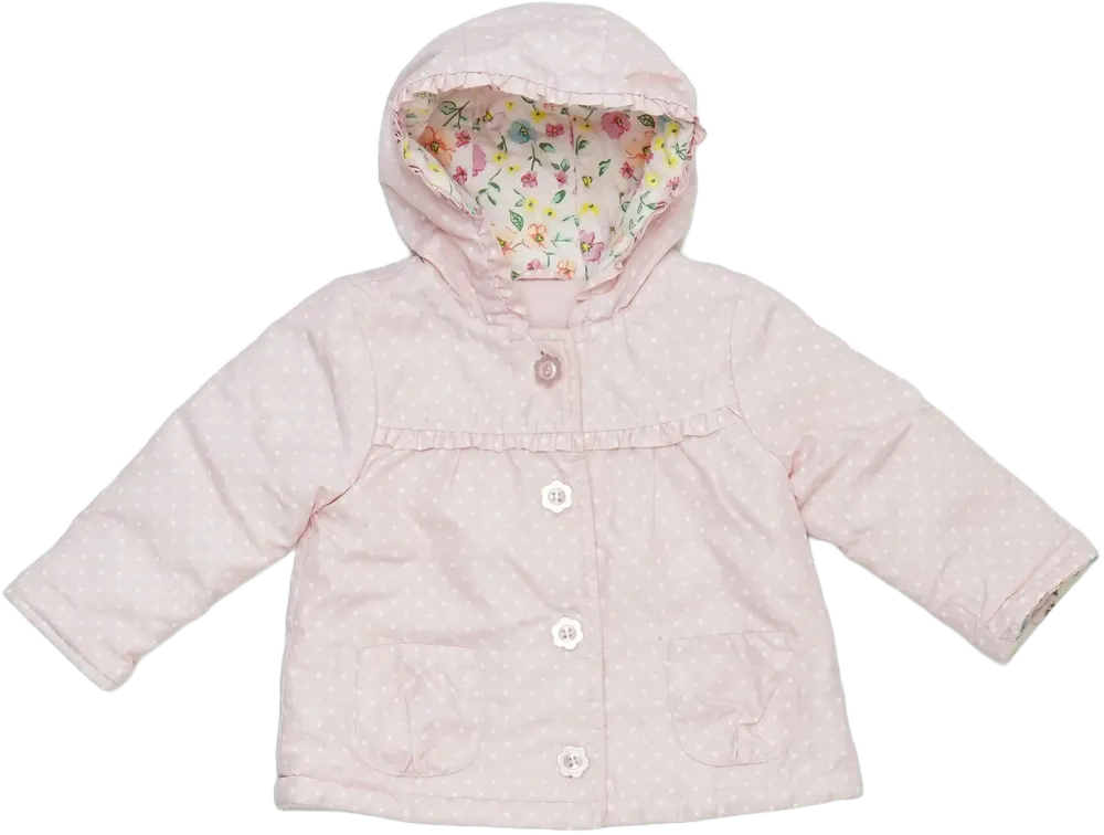 Rózsaszín George Télikabát EU 74 / UK 6-9 hónap / US 6-9 hónap